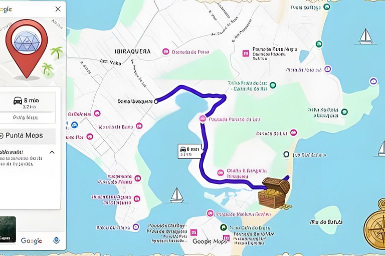 Místico Domo: Praia Ibiraquera